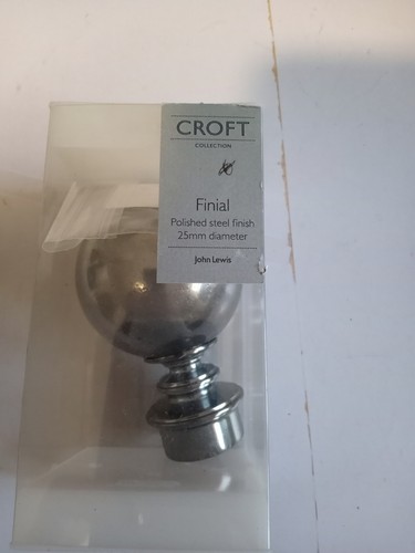John lewis croft finials 25mm - lewis,