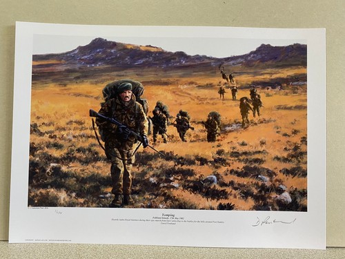 Signed ltd ed falklands - 1,