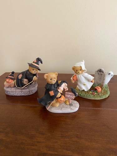 Cherished teddies boxed 3pc - teddies,