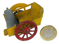 Cart Metal Vintage Toy Milk Pot Farm Charbens Rare Old Broken Incomplete ra