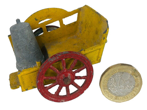 Cart metal vintage toy milk - metal,