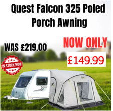 Quest falcon 325 poled caravan - 325,