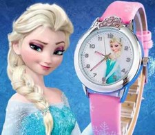 Frozen Wrist Watch Girls Princess Elsa Anna Children Birthday Gift Stocking 