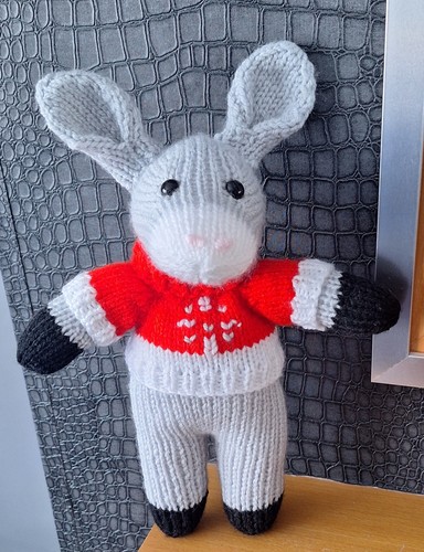 Christmas donkey toy hand - toy,