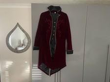 MEN'S VICTORIAN RED TAILCOAT