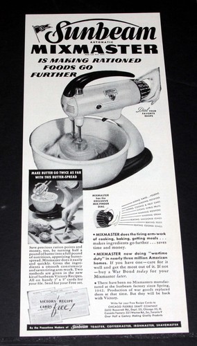 1942 old wwii magazine print - old,