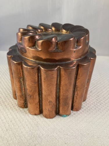 Antique victorian copper jelly - victorian,