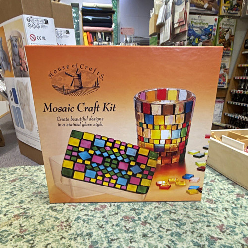 House crafts glass mosaic - of,