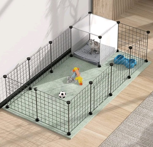 Modular small pet playpen with - modular,