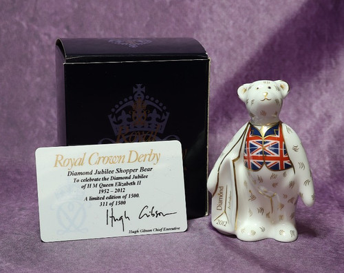 Royal crown derby - crown, elizabeth