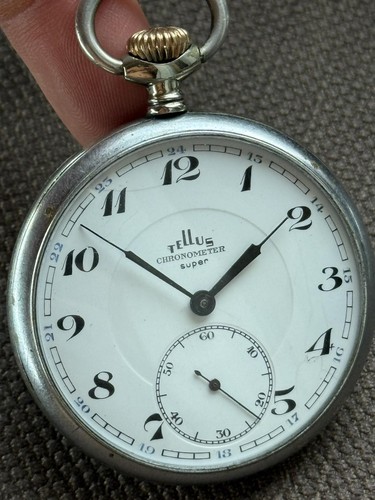 Antique теllus pocket watch - Теllus,