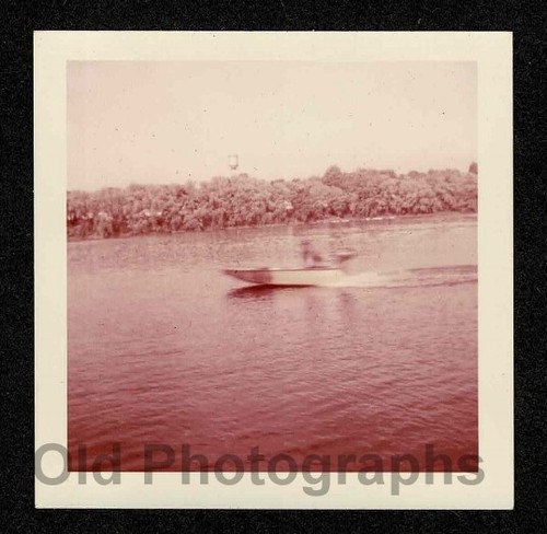Blurry speed boat racing - racing, by