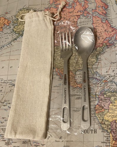 Titanium tableware set - set, high