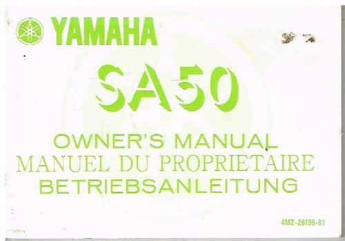 Yamaha orig 1981 - yamaha,