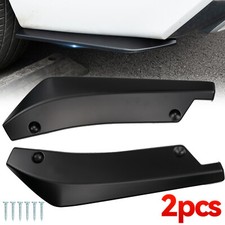Car Universal Rear Bumper Angle Protector Spoiler Diffuser Splitter Canards Lip