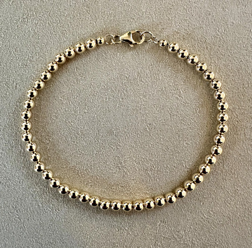 4mm genuine 14k yellow - 4mm,