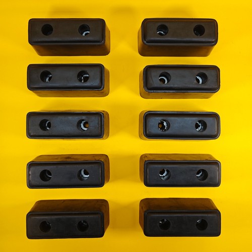 Rubber buffers 190mm - 190mm, heavy