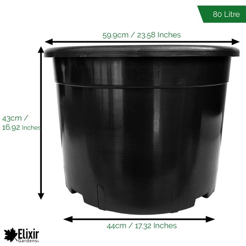 Strong black recycled plastic - black,