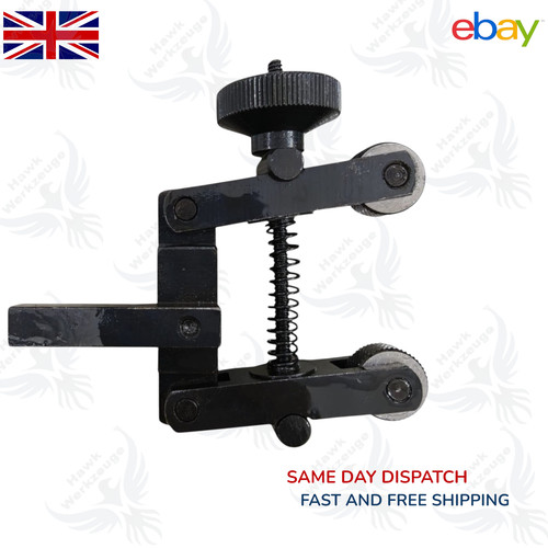 Knurling tool holder - holder, spring