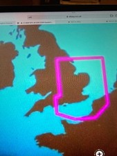 C MAP  NT 2011.    EASTERN ENGLISH CHANNEL ,KENT  THAMES,ESSEX NORFOLK,HULL,DENM