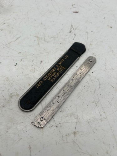 Rare folding ruler - -m, antique