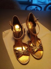 kate moss gold zara sandals