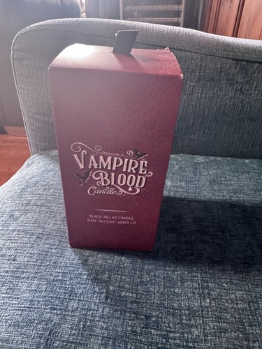 Vampire blood candle black - blood,
