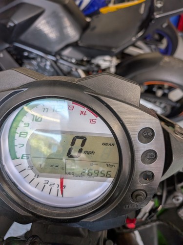 Kawasaki zx10r 2008 speedo - kawasaki,