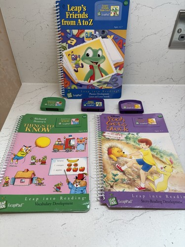 Leap frog interactive books - frog,