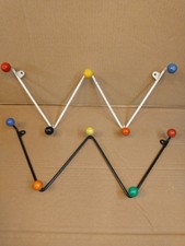 2 Vintage Atomic Coat Hangers