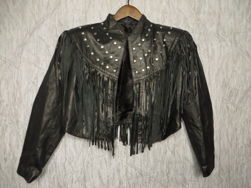 Vintage progo leather - leather, fringe