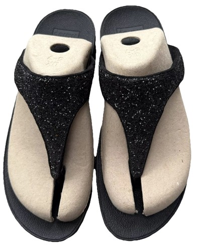Fitflop lulu black glitterball - fitflop,