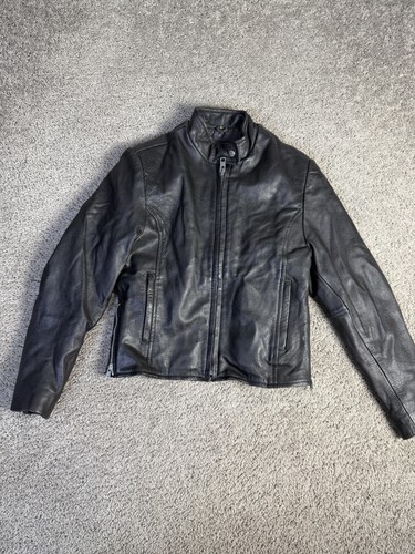 Hudson leather jacket boys - leather, l