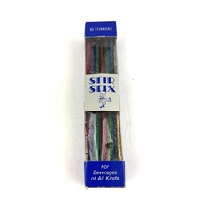 VTG Glitter Colorful Stir Stix