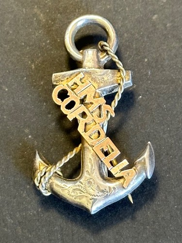 Antique hms cordelia sterling - antique,