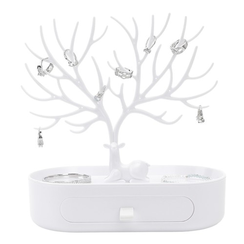 White deer jewelry - white,