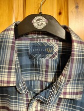 LINCOLN Mens Blue & White