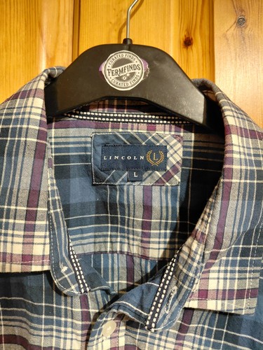 Lincoln mens blue white - mens,