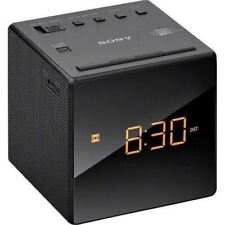 Sony ICF-C1B Cube Clock Radio with FM AM Snooze Alarm + WARRANTY (NEW)
