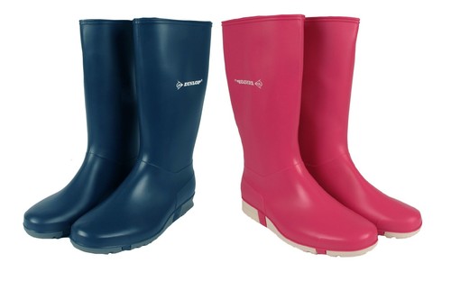 Womens ladies dunlop wellies - womens,