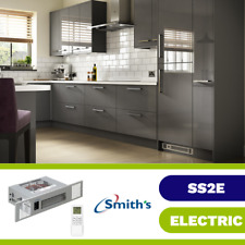 Smiths SS2E Electric Kitchen Plinth Heater Stainless Steel Space Saver Kickspace