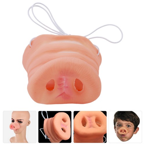 Pig snout mask - pig, dress