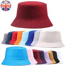 VDL Fisherman Bucket Hat 100% Cotton Adult Men Women Summer Festival Sun