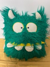 Dunelm Green Furry Monster
