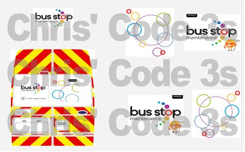 Code adhesive vinyl - code, decal