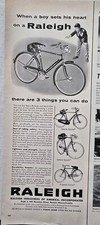 1965  boys Raleigh Sports Tourist Lenton 3 speed junior bicycles vintage  Ad