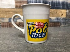 Vintage Mug Advertising Golden