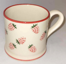 BRIXTON POTTERY 150ml POTTERY MUG raspberry small espresso coffee cup