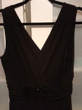 Black Evening/Party Dress By Ronni Nicole  Size 10. VGC.