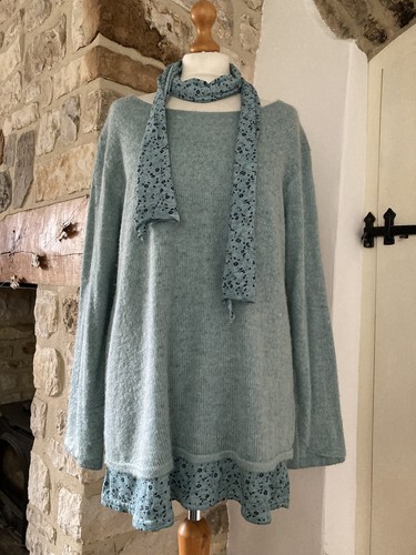 Made italy sea green mohair - made,
